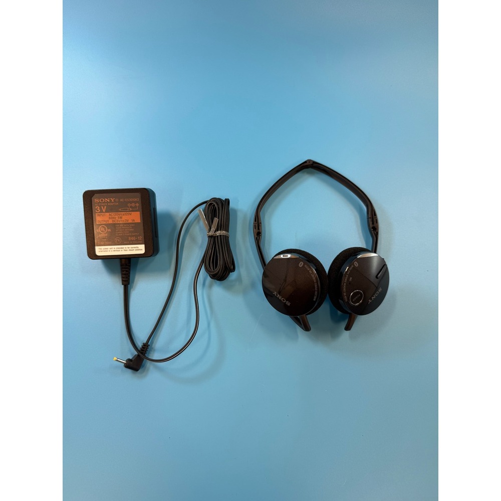Sony DR-BT21G Wireless Stereo Bluetooth Headset Black — Parts/Repair — No Power